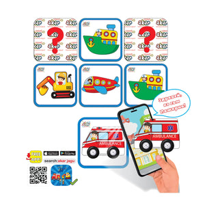 Jagu говореща игра за памет с автомобили