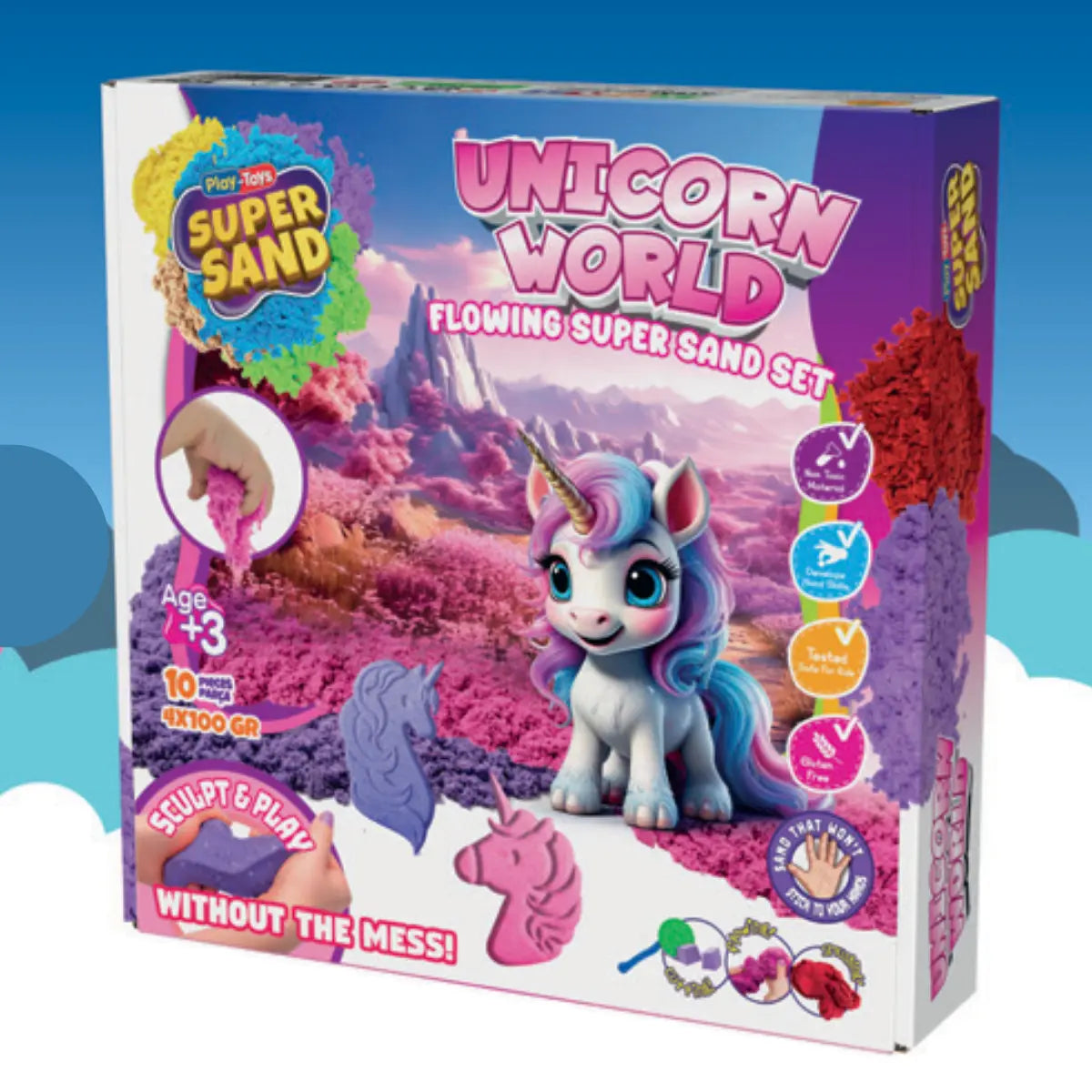 Кинетичен пясък Еднорог Play toys