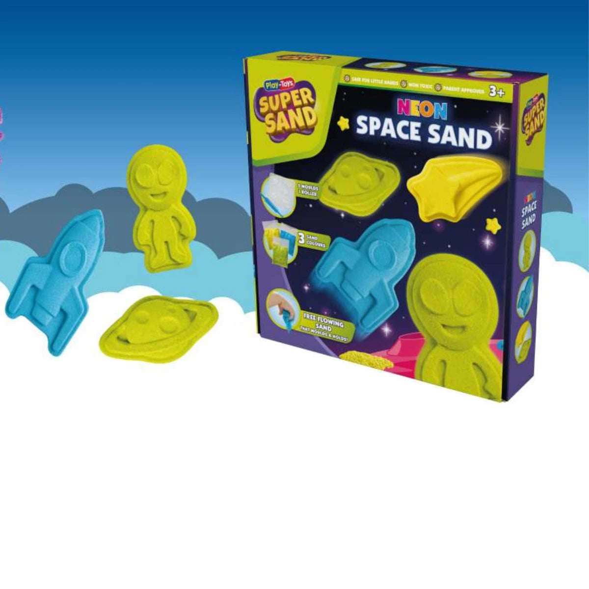 Кинетичен пясък Космос Неон Play toys