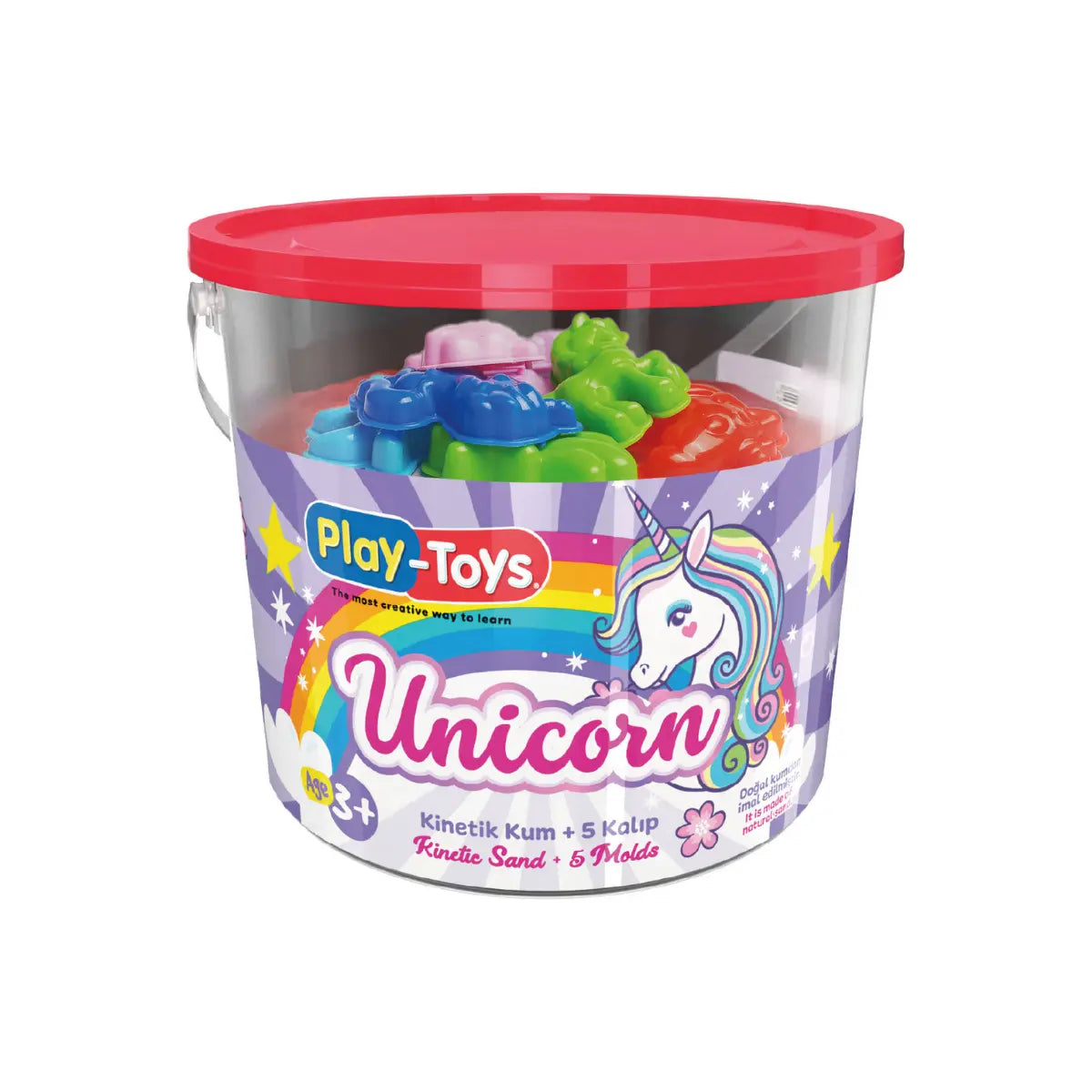 Кофичка кинетичен пясък Еднорог Play Toys