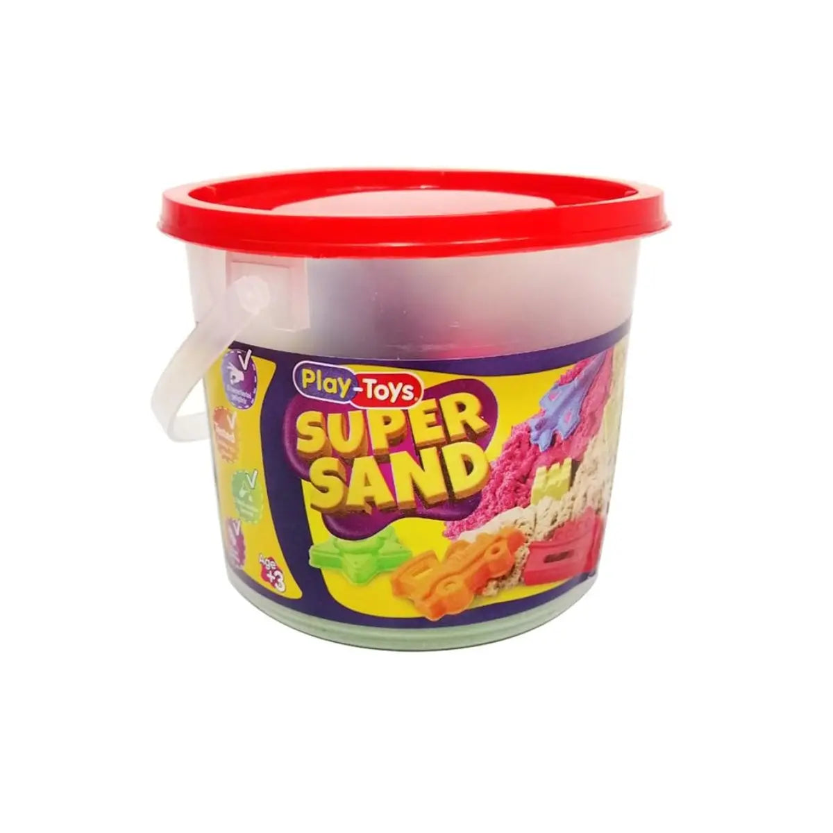 Кофичка кинетичен пясък Замъци Play Toys 400г