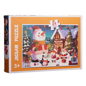 Коледен пъзел 24 части за деца