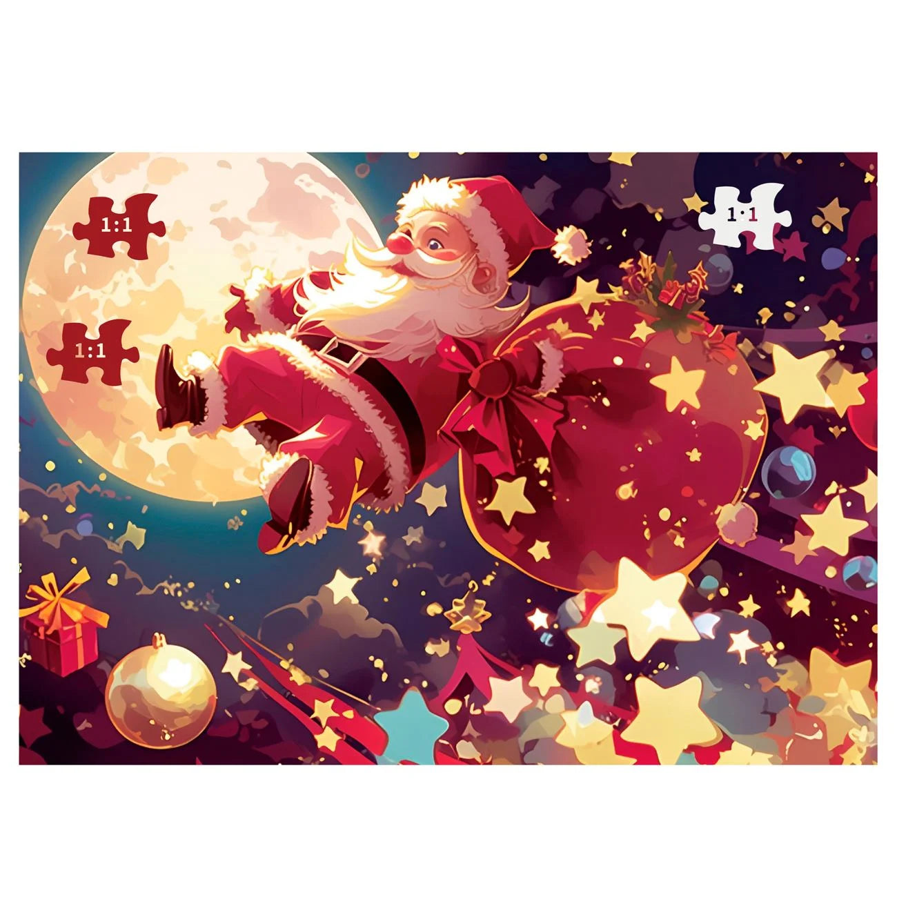 Коледен пъзел Дядо Коледа 200 части