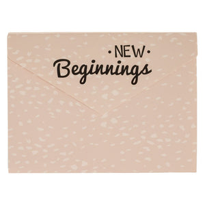 Комплект бележки “New Beginnings” с магнит – 150 бр.