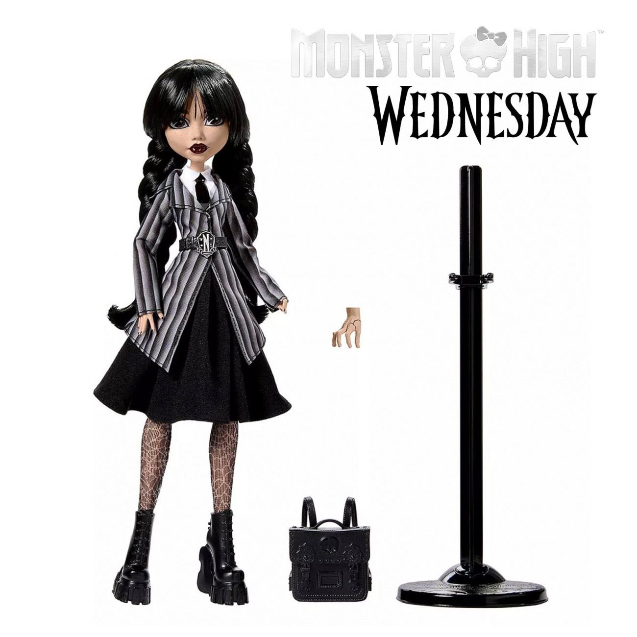 Кукла Monster High Wednesday Addams