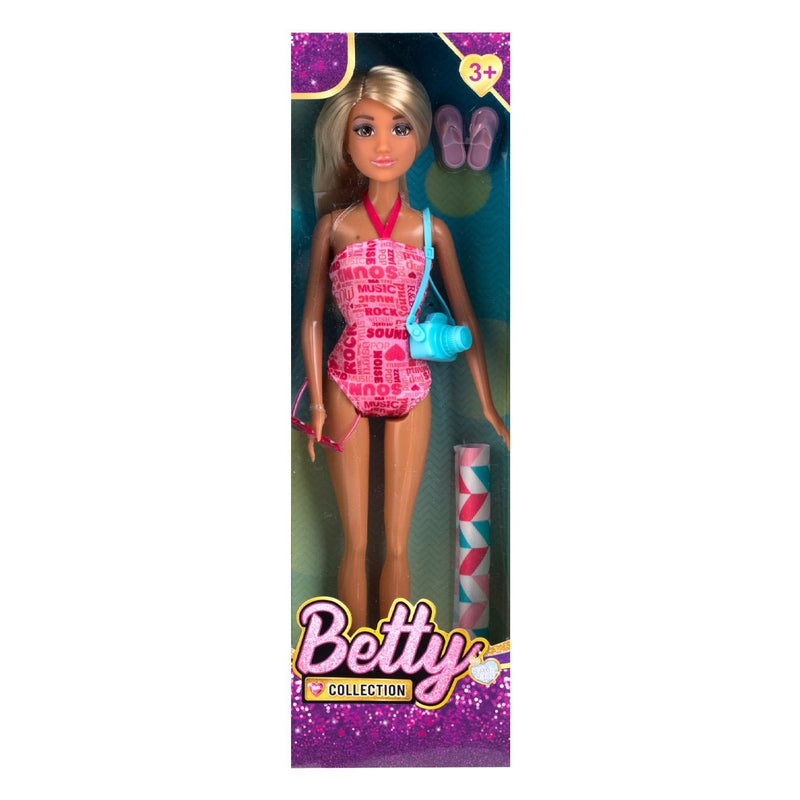 Кукла с бански, очила и хавлия Betty