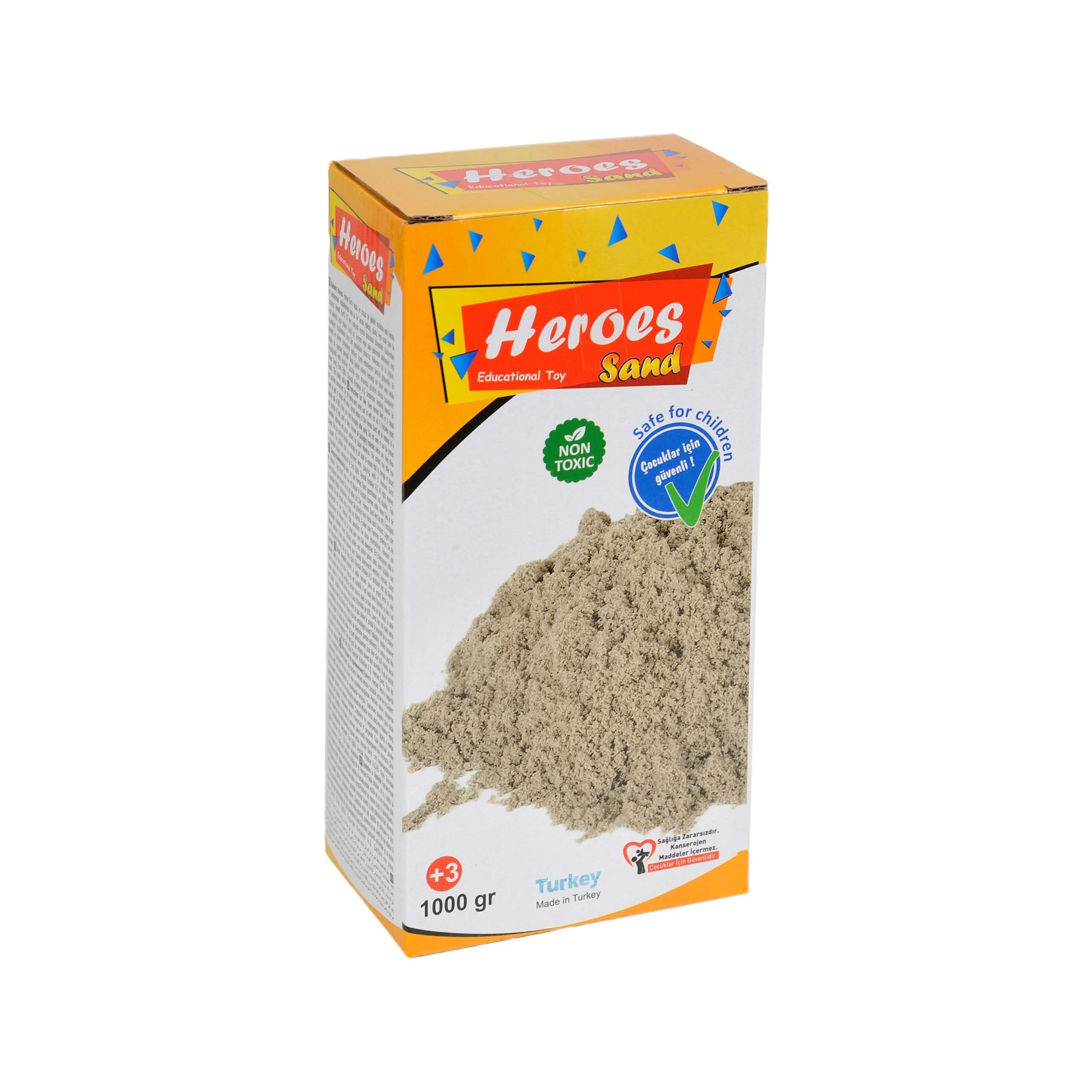 Кутия с кинетичен пясък 1 кг Heroes