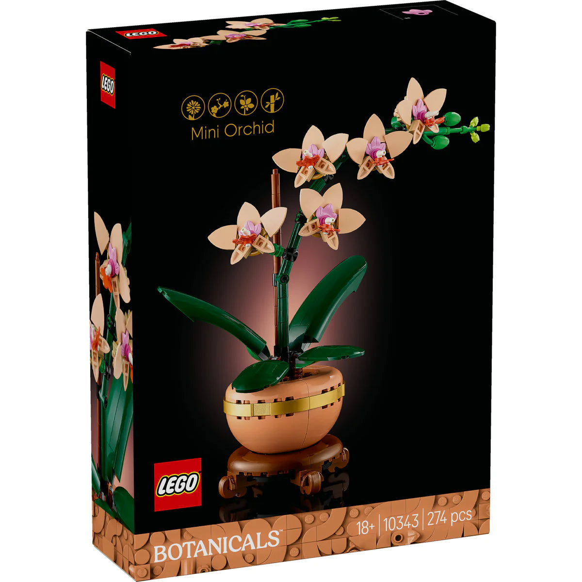 LEGO 10343 Миниорхидея