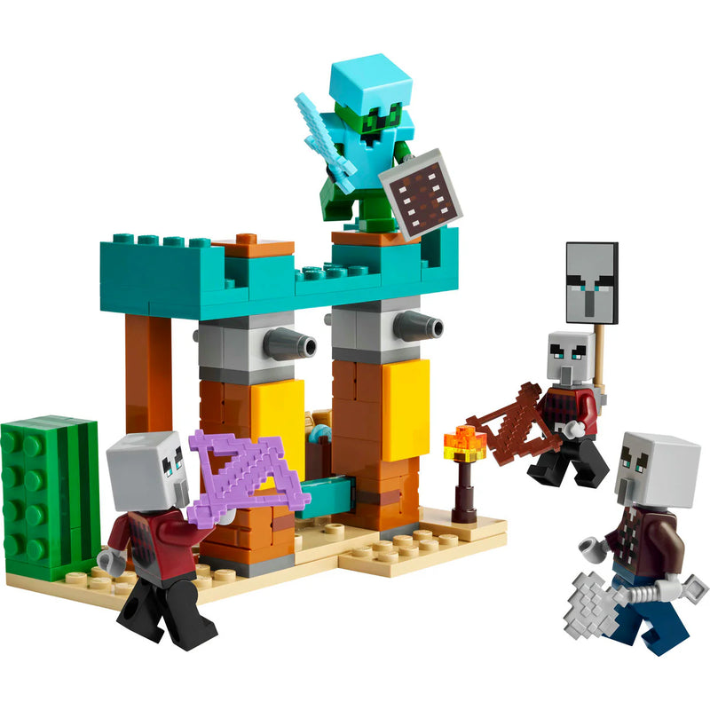 LEGO 21267 Пустинен патрул Minecraft