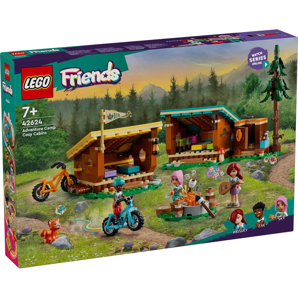 LEGO 42624 Лагер за приключения Friends