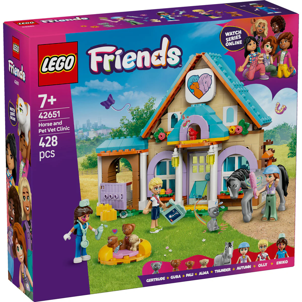 LEGO 42651 Ветеринарна клиника Friends