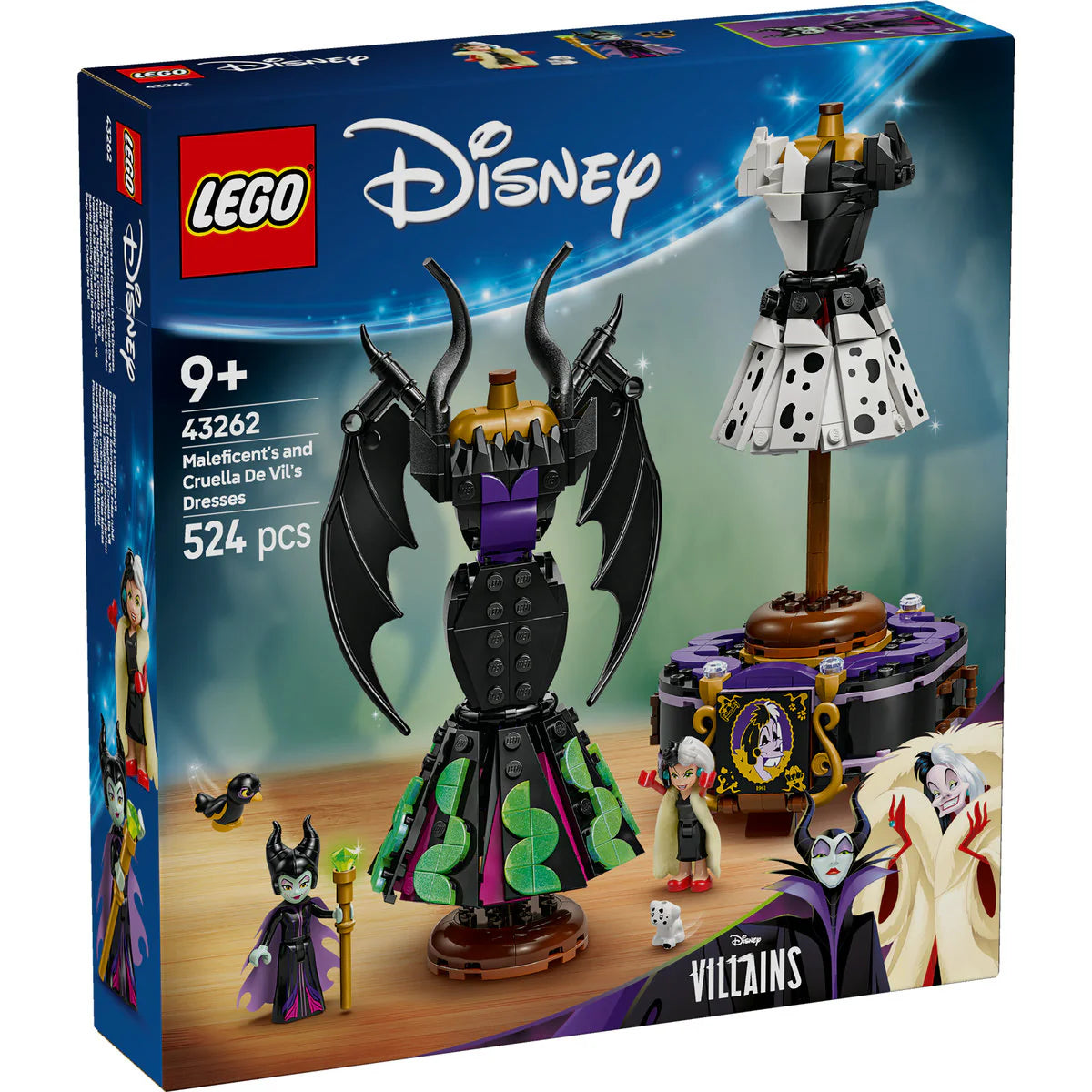 LEGO 43262 Роклите на Злодеида и Злобара ДеМон