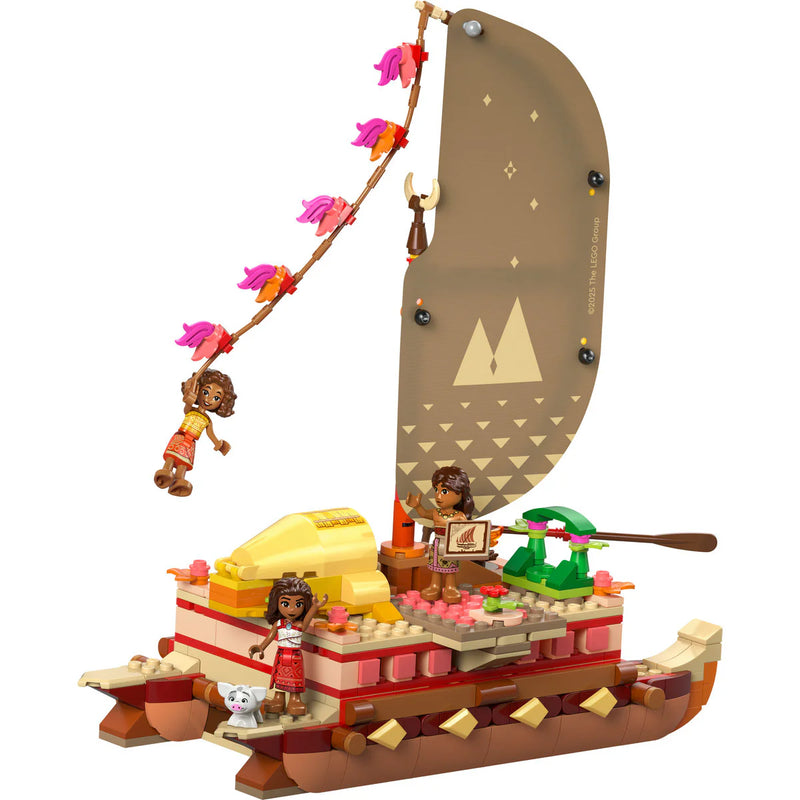LEGO 43270 Приключенското кану на Ваяна