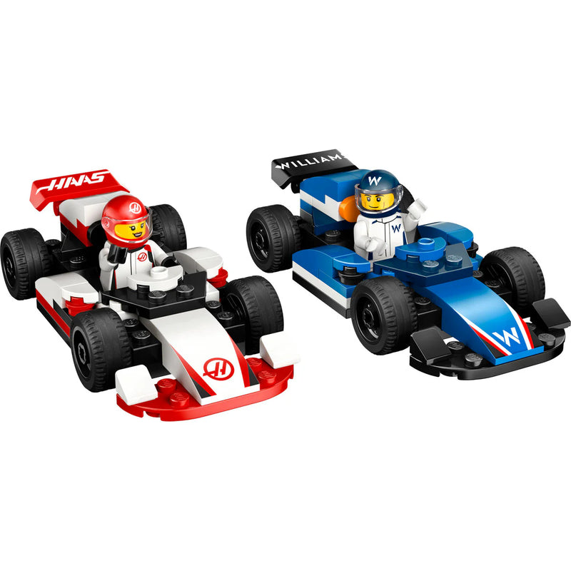 LEGO 60464 Състезателни коли F1 Williams Racing и Haas F1
