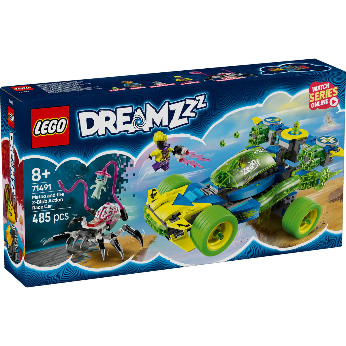 LEGO 71491 Екшън кола на Матео и Зи-блоб