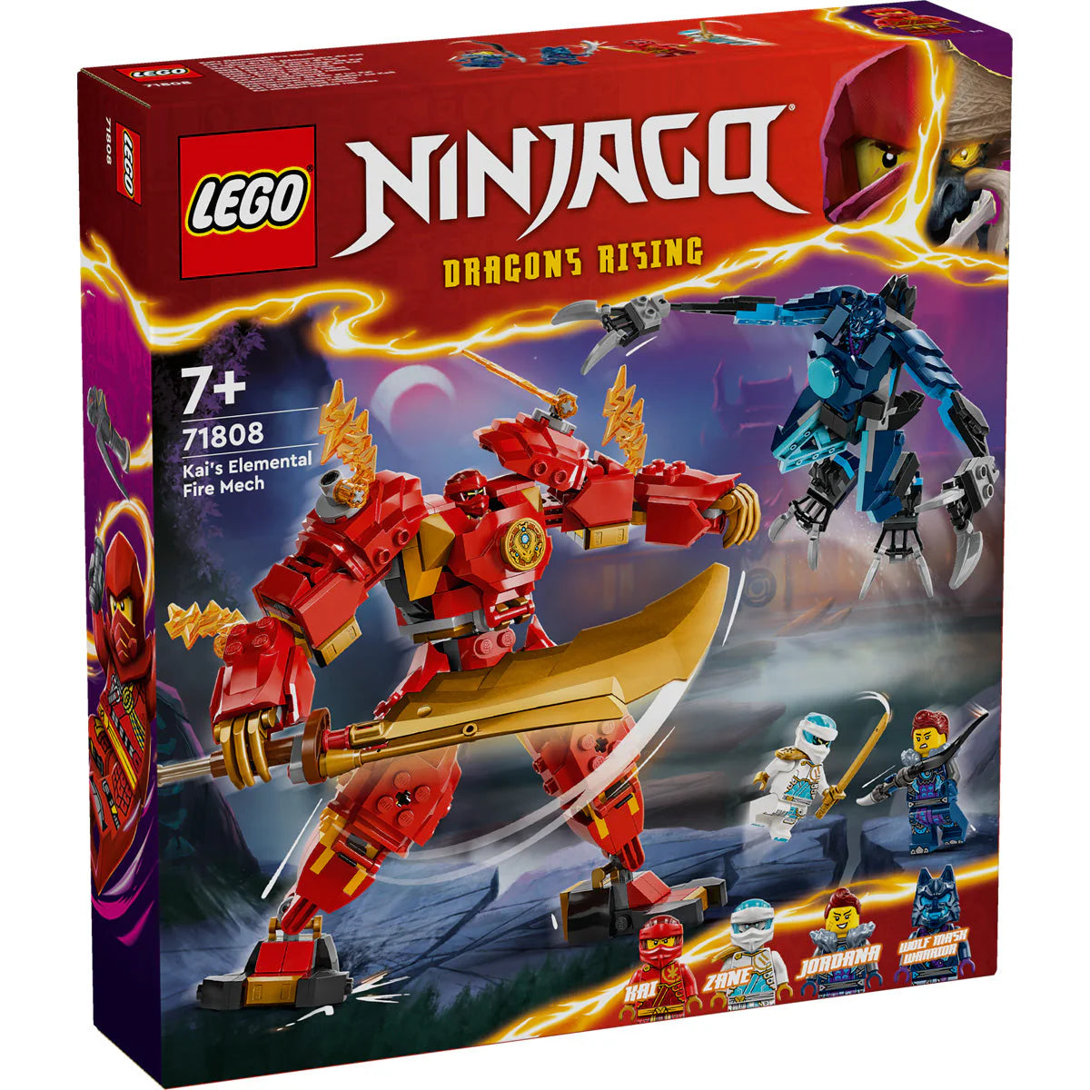 LEGO 71808 Елементният огнен робот на Кай