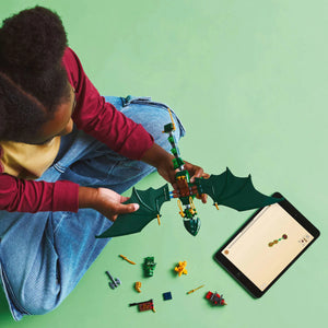 LEGO 71829 Зелен горски дракон