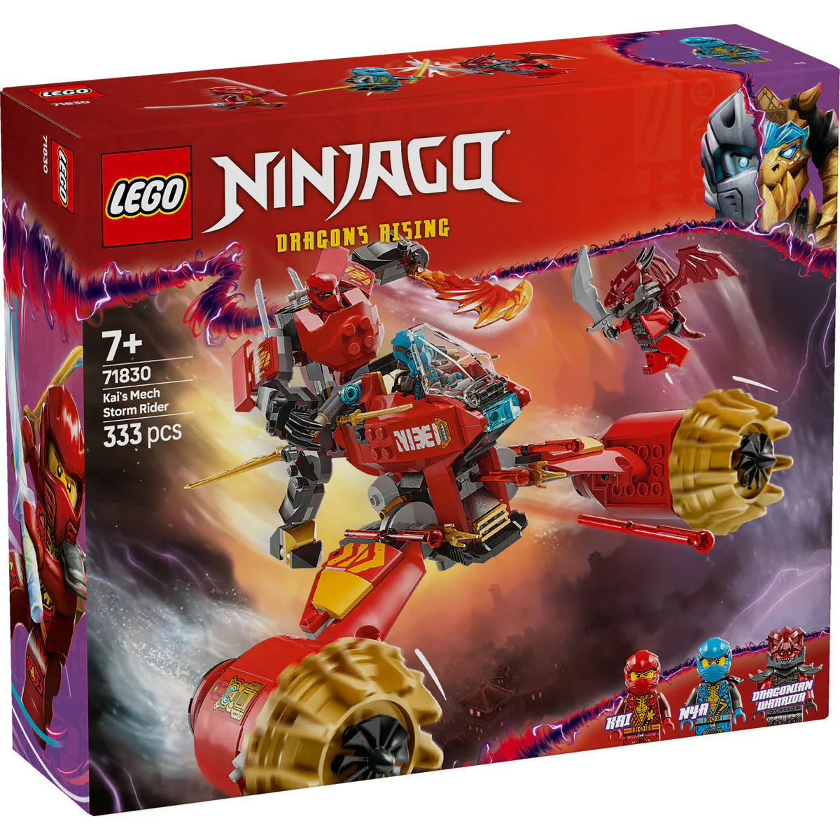 LEGO 71830 Робот буреносен ездач на Кай