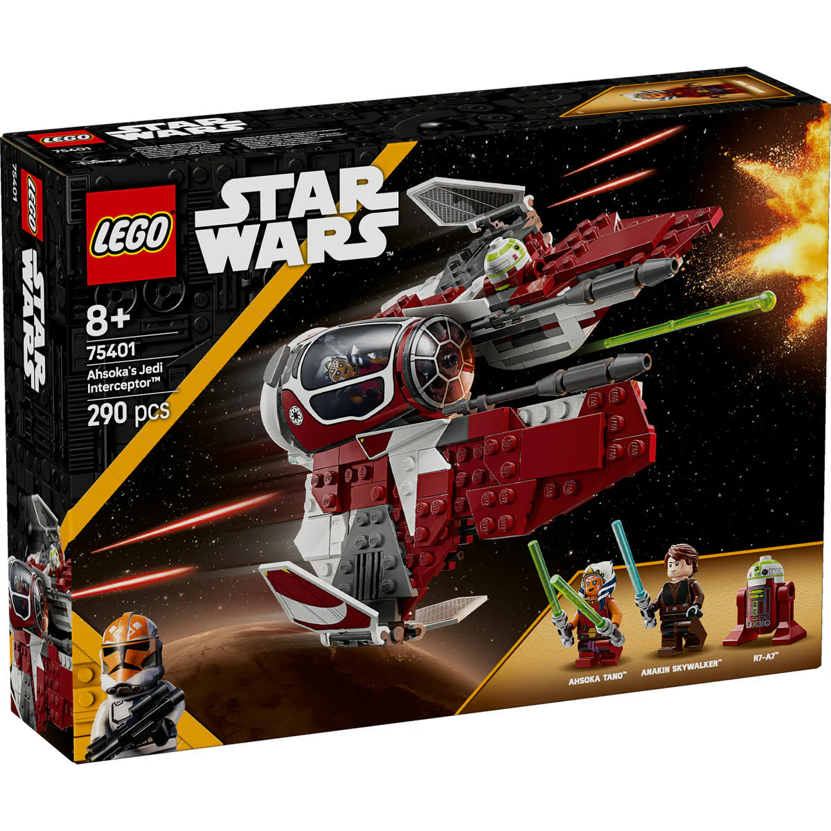 LEGO 75401 Джедайски прехващач Асока