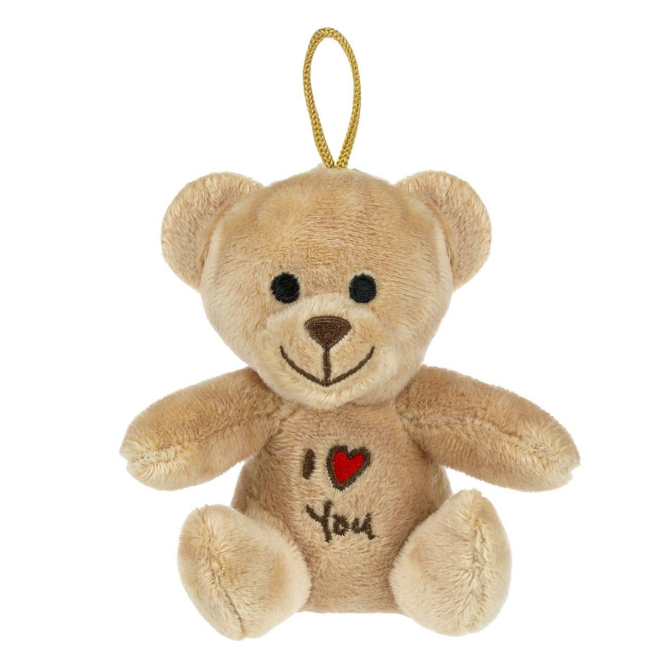 Мини плюшено мече “I Love You” – 11 см