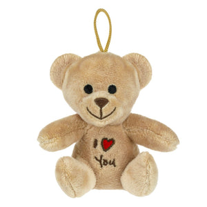 Мини плюшено мече “I Love You” – 11 см