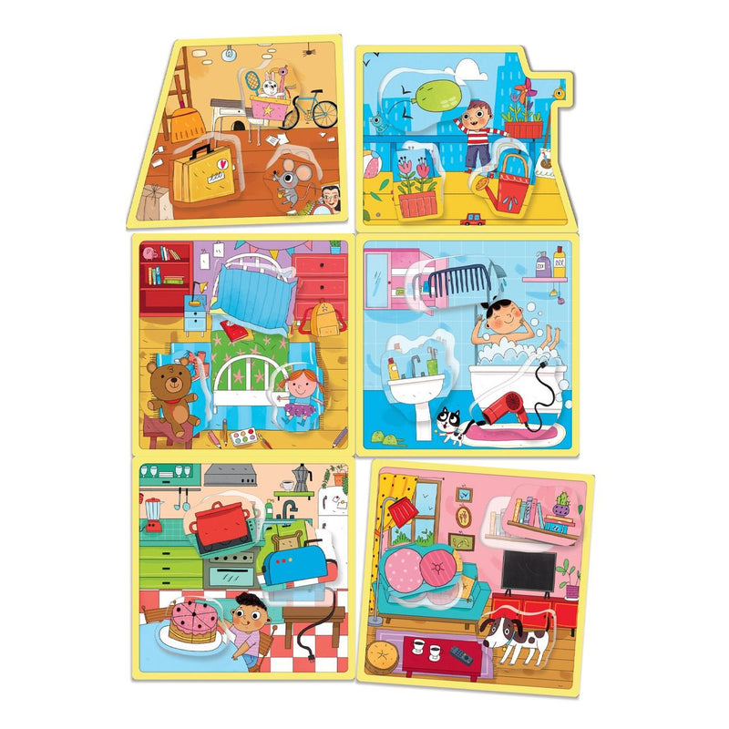 Моята голяма къща на Монтесори – Образователна игра Real Fun Toys за деца 2+
