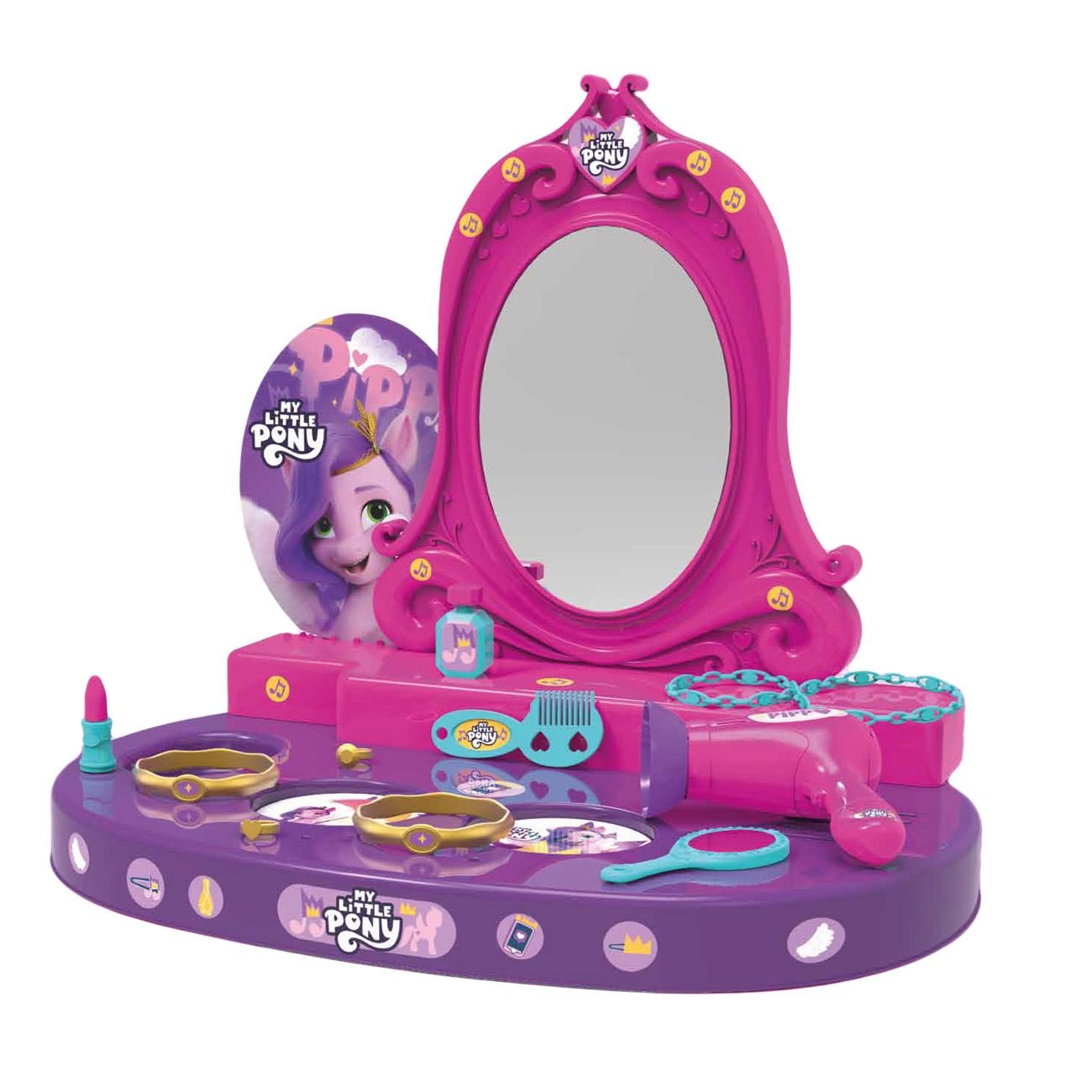 My Little Pony детска тоалетка с огледало и аксесоари