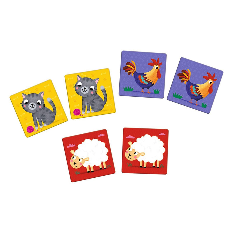 Настолна игра MEMOS MAXI – Селскостопански животни | Trefl