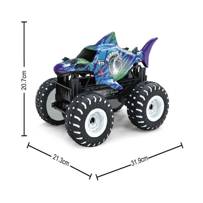 Радиоуправляема офроуд кола Crazon Shark RC 1:16 със светлинни ефекти