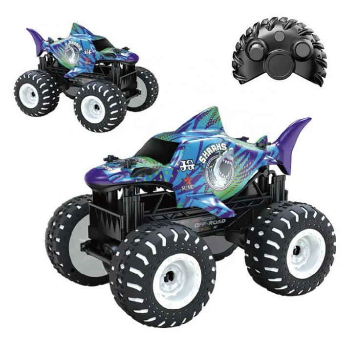 Радиоуправляема офроуд кола Crazon Shark RC 1:16 със светлинни ефекти