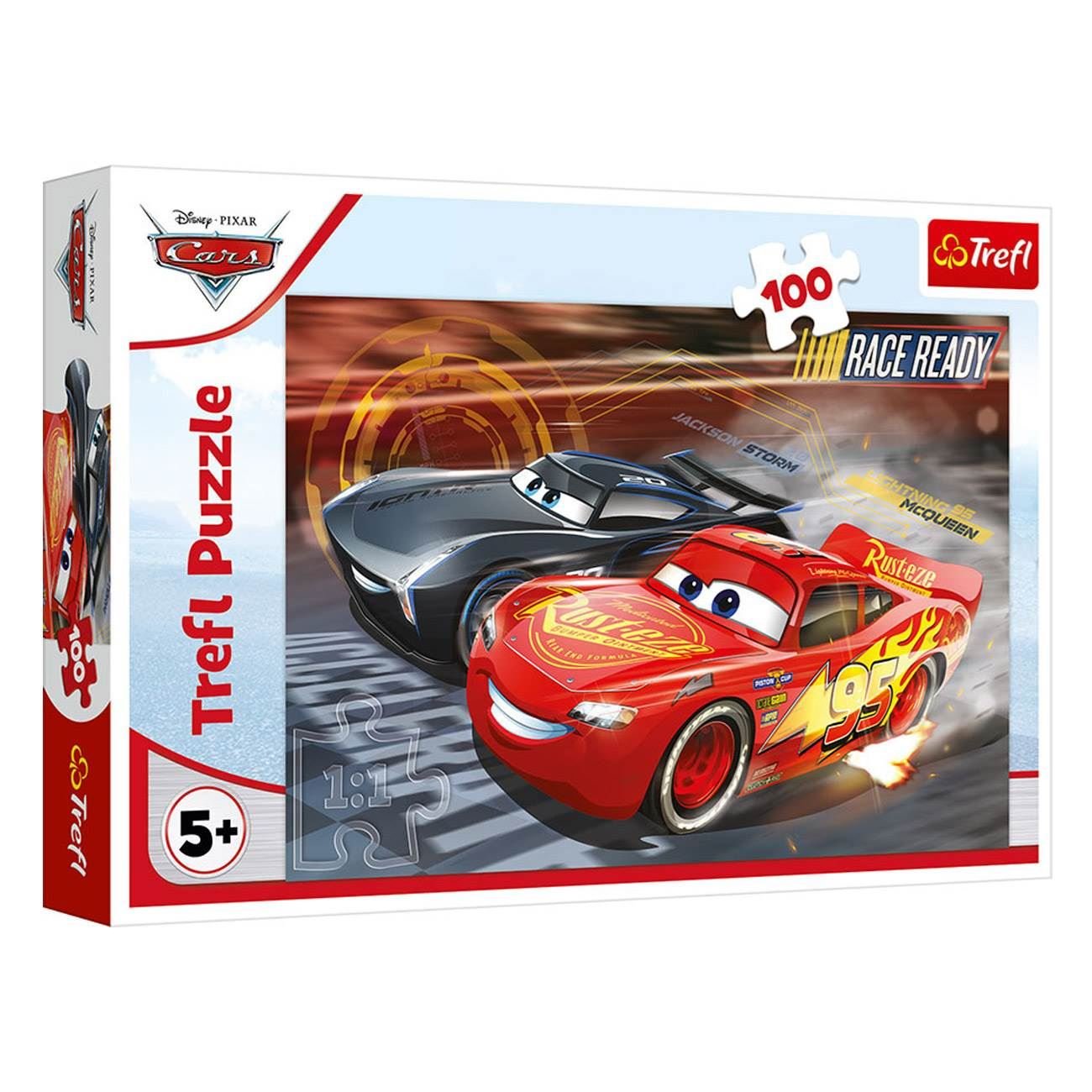 Пъзел Cars – 100 части Trefl | Lightning McQueen