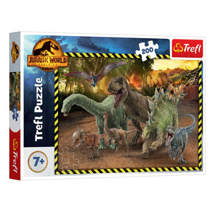 Пъзел Jurassic World 200 части Trefl
