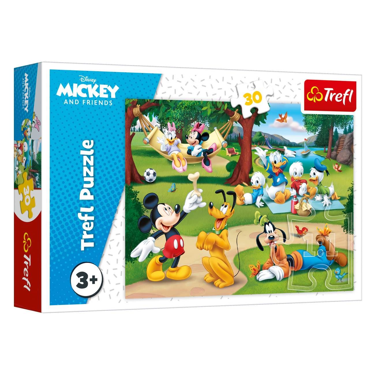 Пъзел Mickey Mouse and Friends 30 части Trefl