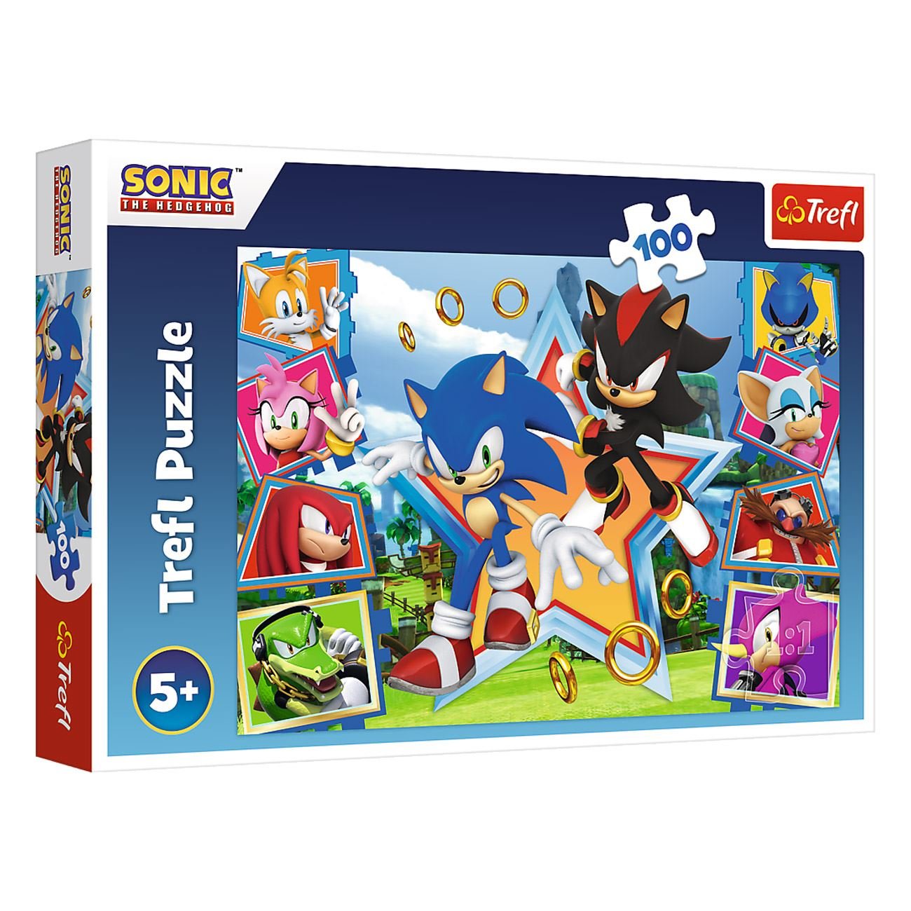 Пъзел Sonic the Hedgehog 100 части Trefl