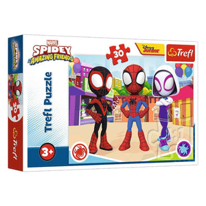 Пъзел Spidey and His Amazing Friends 30 части Trefl