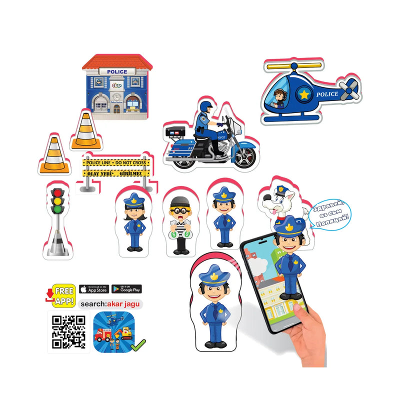 Говорещи играчки Полиция Jagu на български