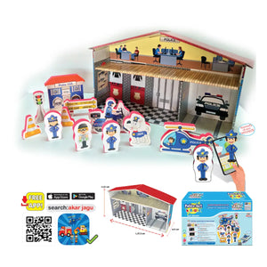 Полицейски участък Jagu с говорещи играчки