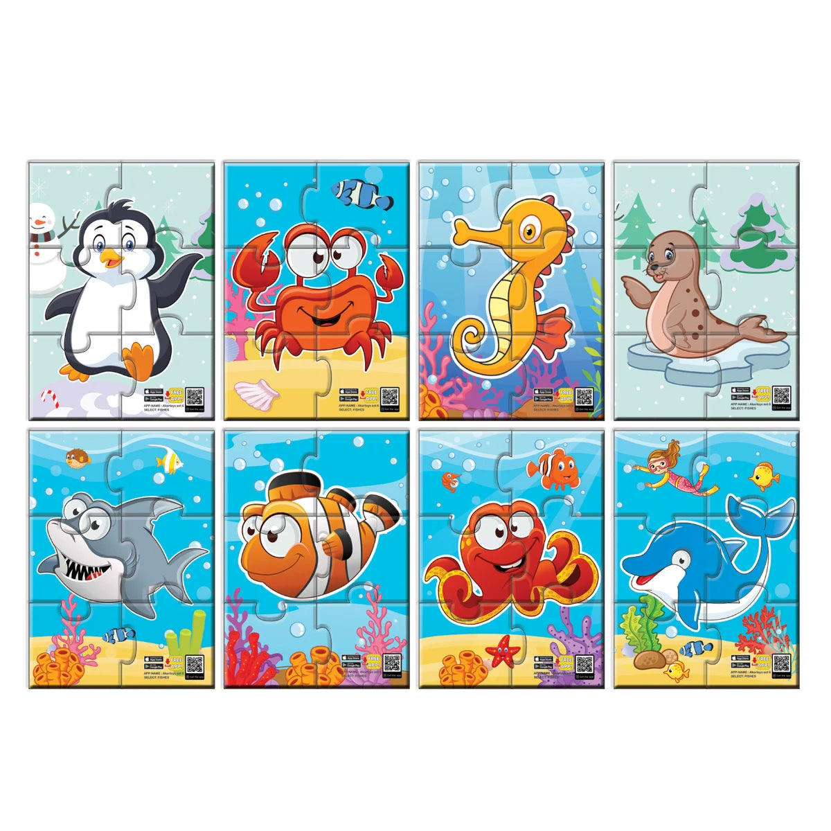 Говорещ пъзел Морски животни Jagu