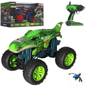 Детски джип Crazon Monster RC 1:10 високо проходим
