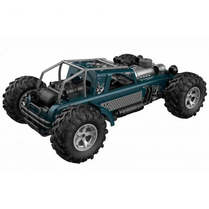 Джип с дистанционно 4x4 Crazon с димен ефект (син)