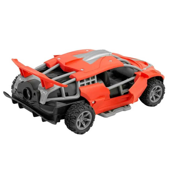 Състезателна кола Crazon 1:24 RC управление с LED светлини и пушек