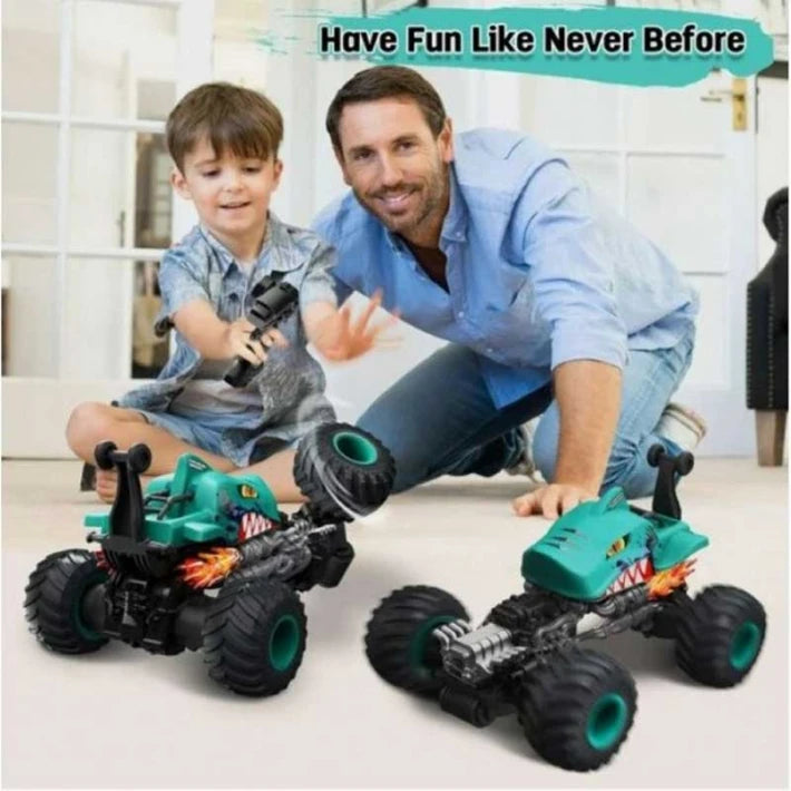 Офроуд кола с дистанционно RC 1:16 със въртящи се предни колела