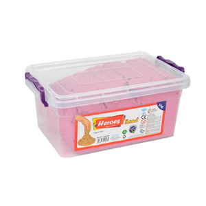 Розов кинетичен пясък 5 кг кутия Heroes