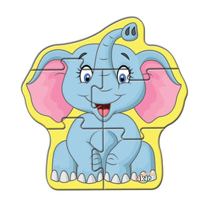 Говорещ пъзел слонче Jagu – 5 части 2+