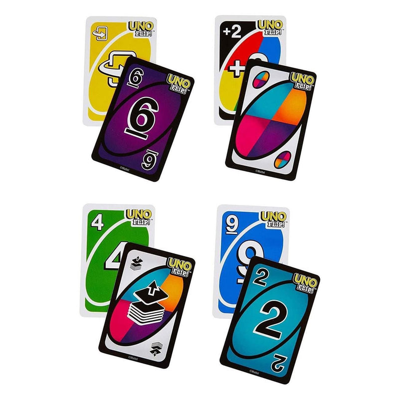 UNO FLIP! – Вълнуваща настолна игра с двустранни карти от Mattel