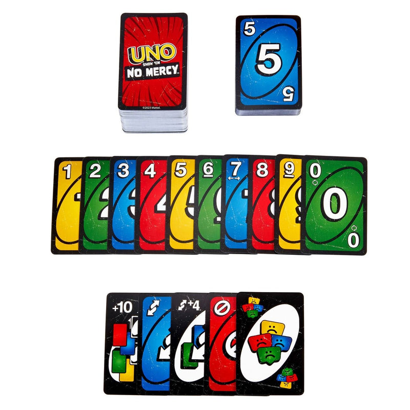 UNO No Mercy! Настолна игра с карти от Mattel