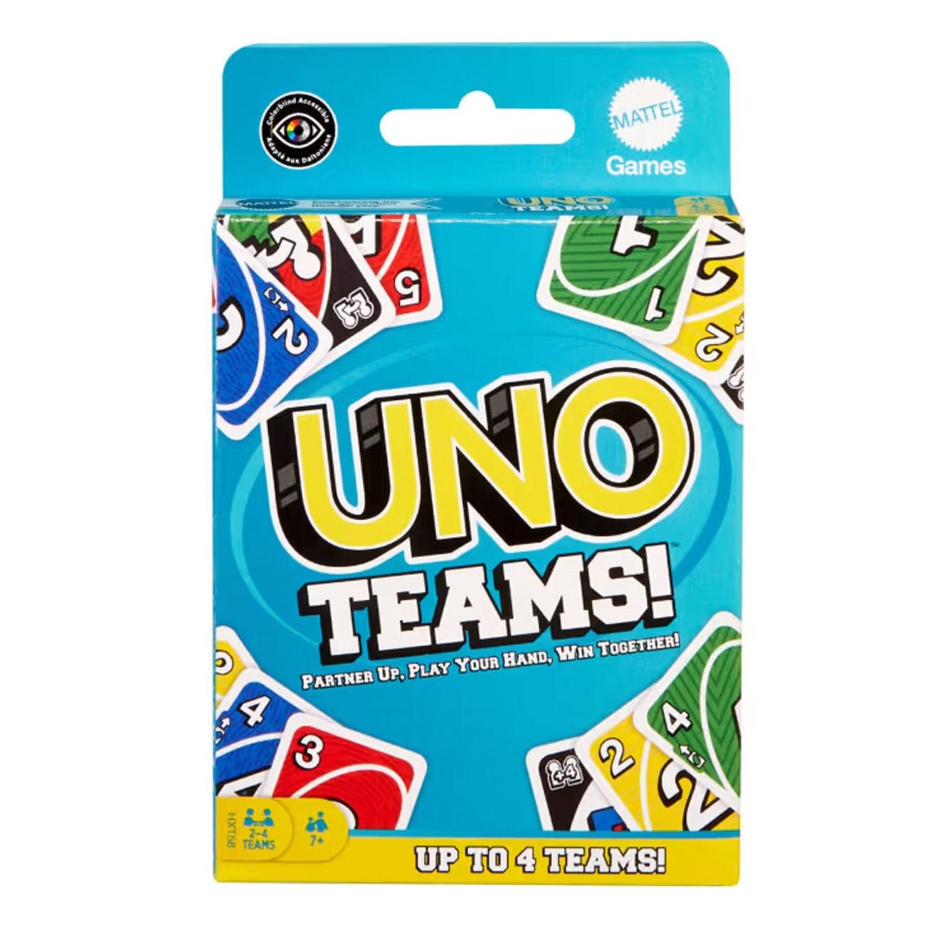 Настолна игра UNO Teams – Mattel