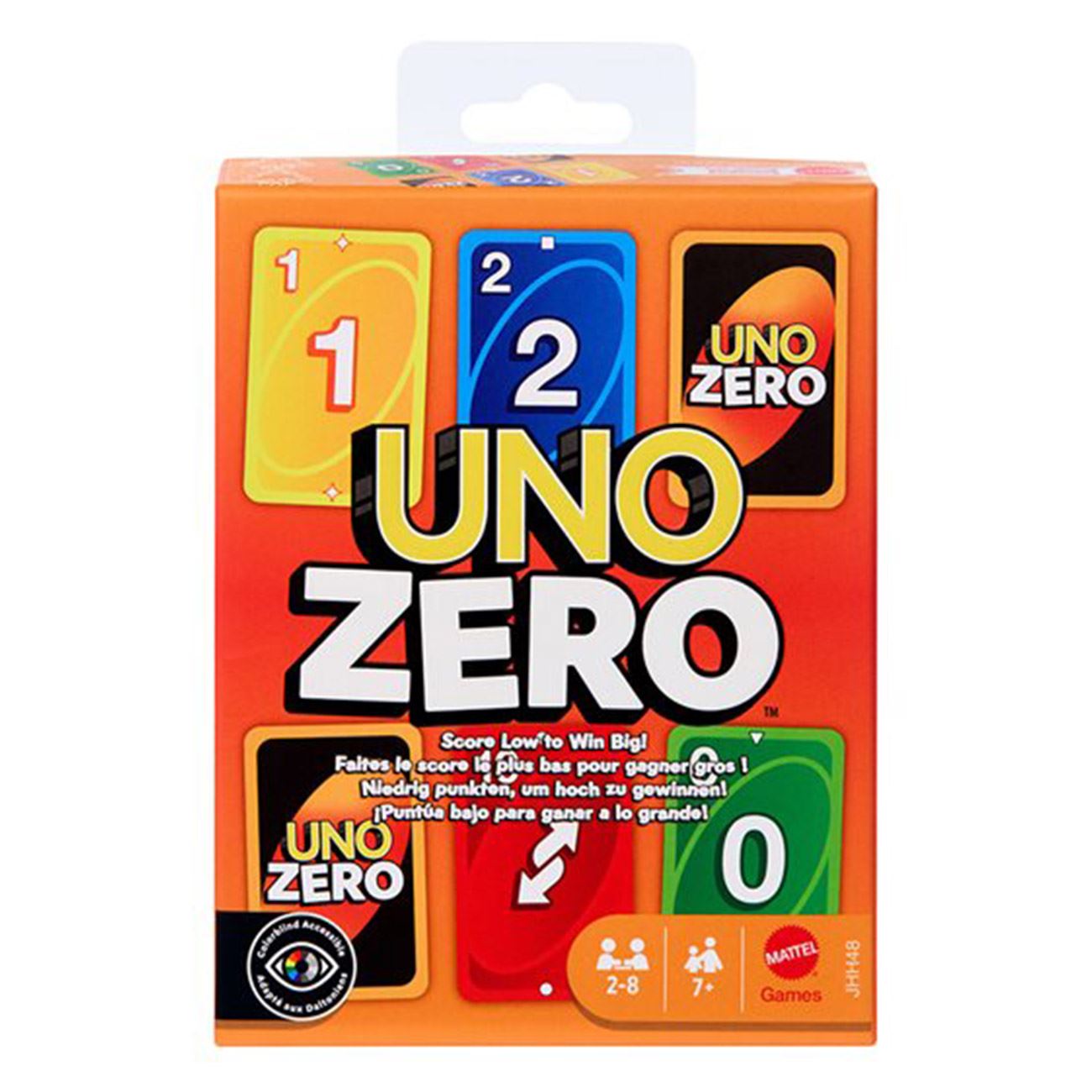 UNO Zero! Настолна игра с карти от Mattel