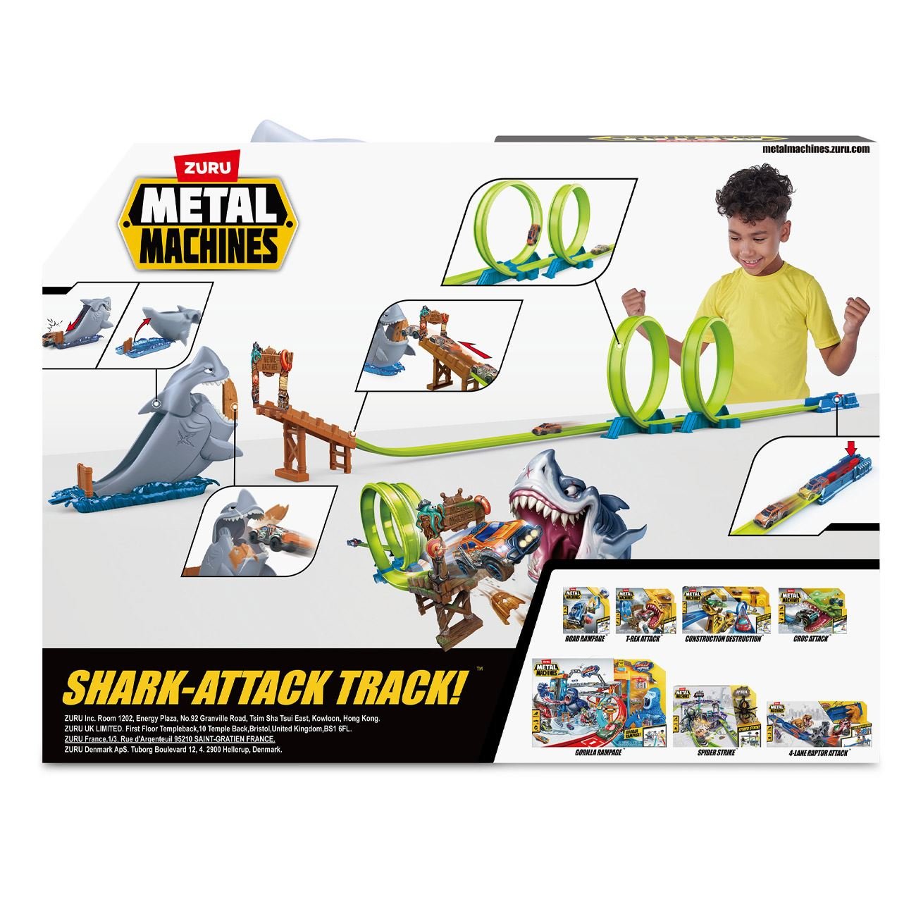Zuru Metal Machines Shark писта